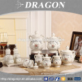 High quality unique home decorative gift ceramic canister set cheap